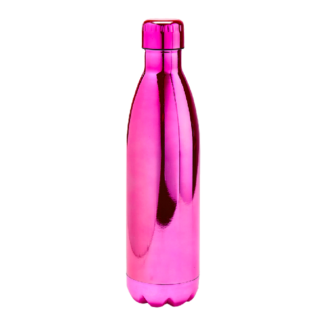 Stainless Steel Colored Water Bottles 500ML Pink, SK267 